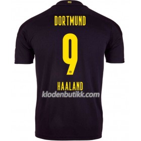 Borussia Dortmund Braut Haaland 9 Borte Fotballdrakt 2020-2021 Kortermet